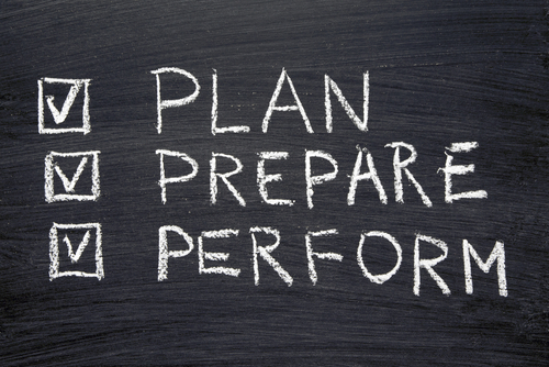 Plan, Prepare, Perform